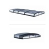 Flat Majorca Telescopic Pool Enclosure for 8x4m Pool