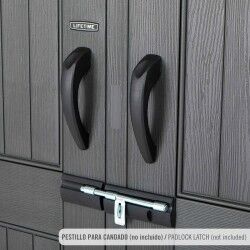 Cabane Lifetime 207 x 228 x 354 cm Gris