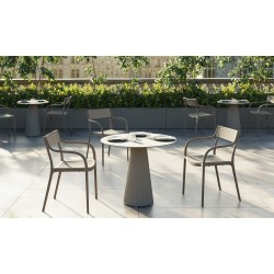 Madison Dots Crema Giada Sedia Vondom