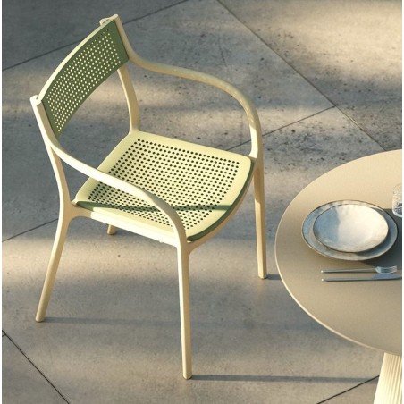 Cadeira Madison Dots Cream Jade Vondom