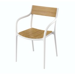 Silla Madison Wood Blanco Vondom