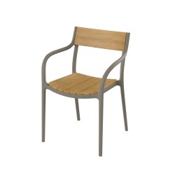 Sedia Madison Wood Tortora Vondom