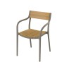 Sedia Madison Wood Tortora Vondom