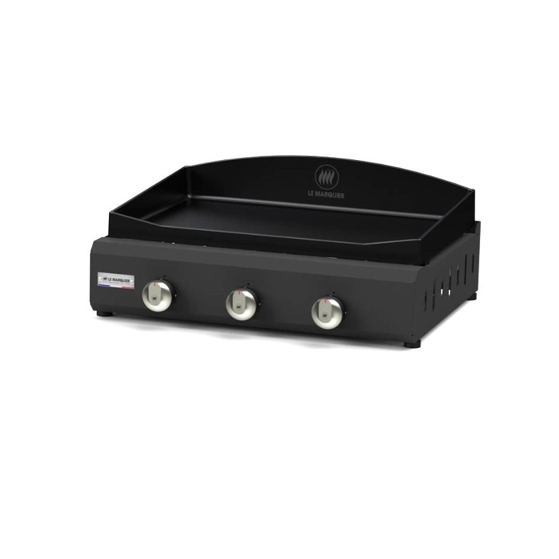 Plancha de gas Amalia 360 negra Le Marquier