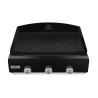 Plancha de gas Amalia 360 negra Le Marquier