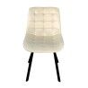 Stuhl Versa RHODES  Beige 55 x 82 x 51 cm (4 Stück)