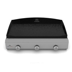 Amalia 375 Aço Inoxidável Gás Plancha Le Marquier
