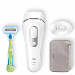 Depiladora Eléctrica de Luz Pulsada Braun Silk expert Pro 3 PL3133