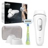 Depiladora Eléctrica de Luz Pulsada Braun Silk expert Pro 3 PL3133