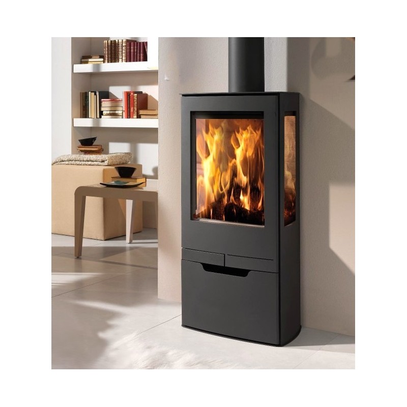 Estufa de leña Panadero Zinc Ecodesign 8 kW Estufa de leña Panadero Zinc Ecodesign 8 kW