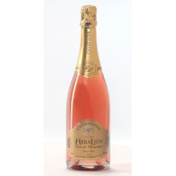O desejo HeraLion de champanhe Brut Rosé (caixa de 3)