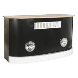 Mobile bar DKD Home Decor Bianco Marrone Nero 157 x 52 x 90 cm BAR