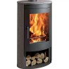 Estufa de leña Panadero Oval 3 Stones Ecodesign 8.7 kW