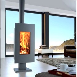 Fogão a lenha Panadero Osaka Ecodesign 8 kW
