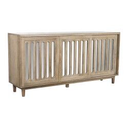 Credenza DKD Home Decor Marrone Legno di mango Specchio 175 x 40,5 x 83,5 cm