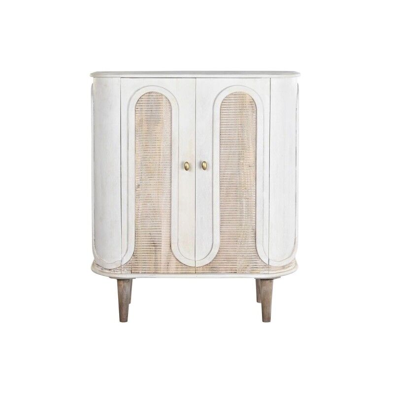 Credenza DKD Home Decor Bianco Metallo Ferro Legno di mango 92 x 40 x 113 cm