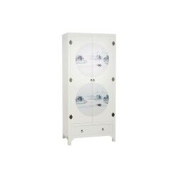 Aparador DKD Home Decor Blanco Abeto Madera MDF 85,5 x 50,5 x 186,2 cm