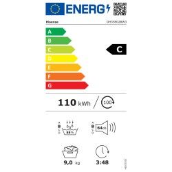 Trockner Hisense DH3S902BW3 9 kg