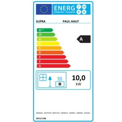 Stufa a legna in ghisa Paul Haut Supra 10kW