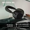Bluetooth Headphones Sony WH1000XM6S.CE7 Black Grey