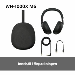 Bluetooth Headphones Sony WH1000XM6S.CE7 Black Grey
