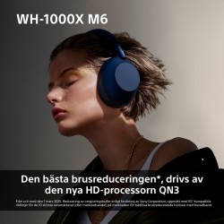 Auricolari Bluetooth Sony WH1000XM6L.CE7 Azzurro Nero Midnight Blue