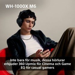 Auricolari Bluetooth Sony WH1000XM6L.CE7 Azzurro Nero Midnight Blue