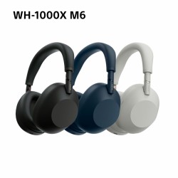 Auricolari Bluetooth Sony WH1000XM6L.CE7 Azzurro Nero Midnight Blue