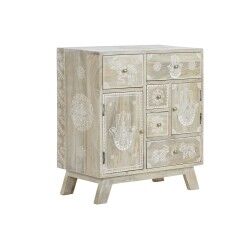 Cómoda DKD Home Decor Natural Madeira de mangueira 61 x 33,5 x 68,5 cm