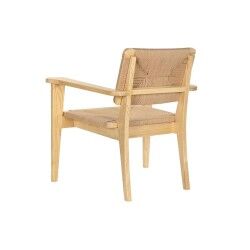 Cadeira de Sala de Jantar DKD Home Decor 67 x 47 x 84 cm 83 x 62 x 84 cm Natural