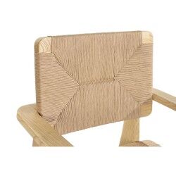 Cadeira de Sala de Jantar DKD Home Decor 67 x 47 x 84 cm 83 x 62 x 84 cm Natural