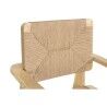 Cadeira de Sala de Jantar DKD Home Decor 67 x 47 x 84 cm 83 x 62 x 84 cm Natural