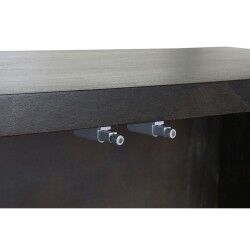 Anrichte DKD Home Decor Schwarz Gold Dunkelbraun Metall Akazienholz 160 x 40 x 90 cm