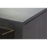 Anrichte DKD Home Decor Schwarz Gold Dunkelbraun Metall Akazienholz 160 x 40 x 90 cm