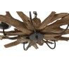 Suspension Home ESPRIT Fer bois de teck 90 x 90 x 35 cm