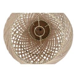 Écran de lampe Home ESPRIT Naturel Bambou bois de teck 35 x 35 x 85 cm (2 Unités)