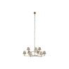 Lámpara de Techo Home ESPRIT Beige Dorado Latón 25 W 113 x 113 x 132 cm