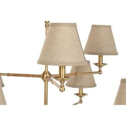 Lámpara de Techo Home ESPRIT Beige Dorado Latón 25 W 113 x 113 x 132 cm