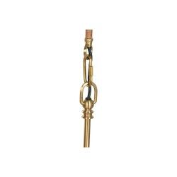 Ceiling Light Home ESPRIT Beige Golden Brass 25 W 113 x 113 x 132 cm