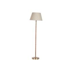 Floor Lamp Home ESPRIT Beige Golden Natural 50 W 220 V 42 x 42 x 154 cm