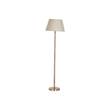 Luminária de chão Home ESPRIT Bege Dourado Natural 50 W 220 V 42 x 42 x 154 cm
