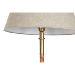 Luminária de chão Home ESPRIT Bege Dourado Natural 50 W 220 V 42 x 42 x 154 cm