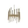 Suspension Home ESPRIT Doré Métal Acier 74 x 74 x 138 cm