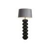 Lámpara de mesa Home ESPRIT Negro Gris 50 W 220 V