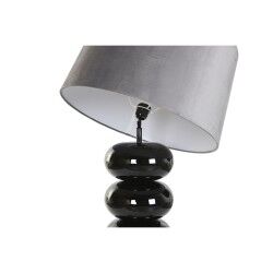 Lámpara de mesa Home ESPRIT Negro Gris 50 W 220 V