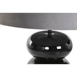 Lámpara de mesa Home ESPRIT Negro Gris 50 W 220 V