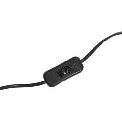 Lámpara de mesa Home ESPRIT Negro Gris 50 W 220 V