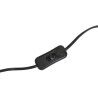 Lámpara de mesa Home ESPRIT Negro Gris 50 W 220 V
