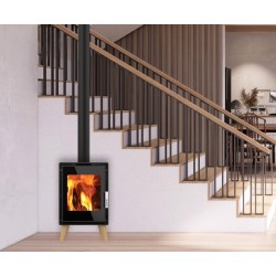 Jacco Holzofen mit Holzbeinen Supra 4,8kW