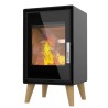 Poêle à bois Jacco pieds bois Supra 4.8kW